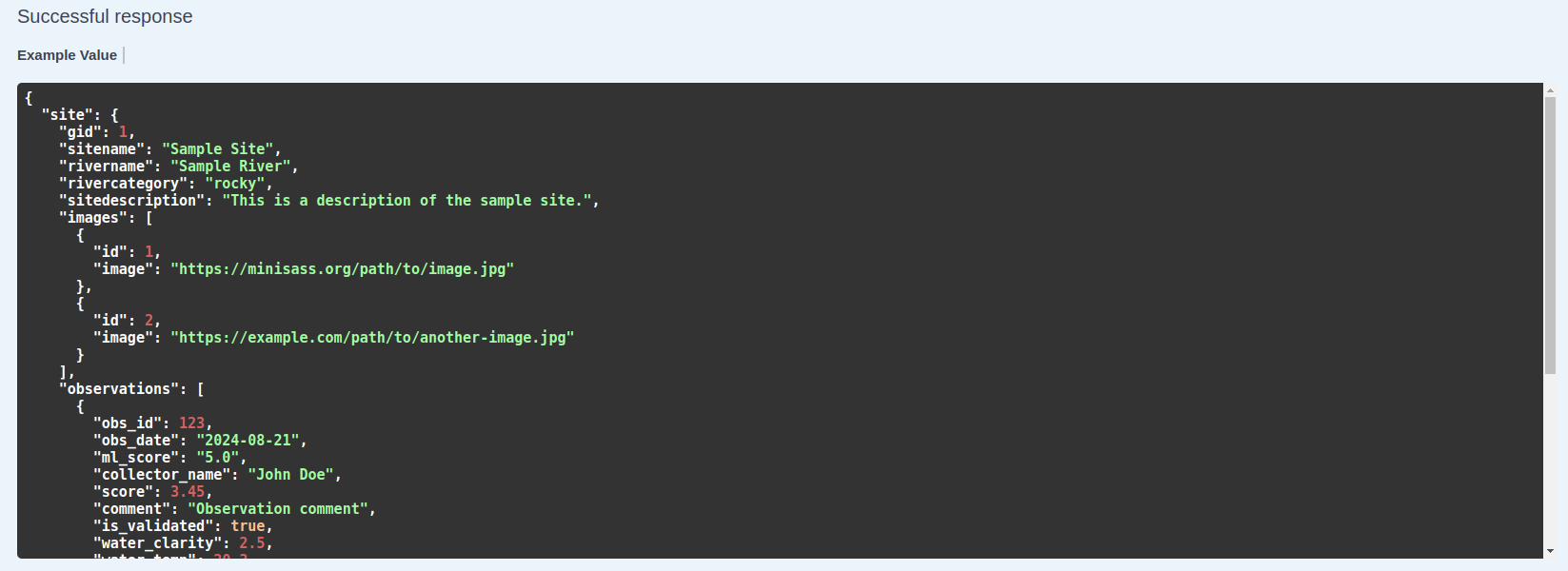 Example Value